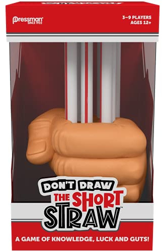 Pressman Don't Draw the Short Straw - A Game of Knowledge, Luck and Guts
