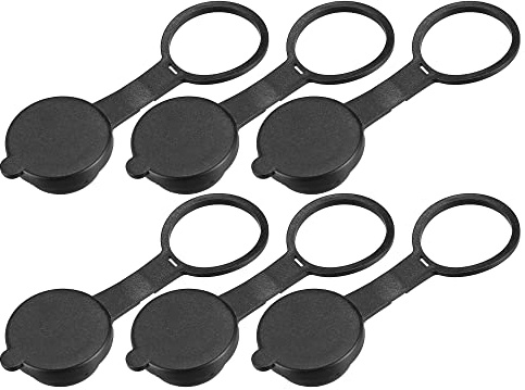X AUTOHAUX Lighter Plug Cover Dustproof Socket Cap for Car Truck SUV Black | 6 Pcs, 12V Accessory Plug, Cigarette, for Car Truck SUV with 12V Accessory Plug