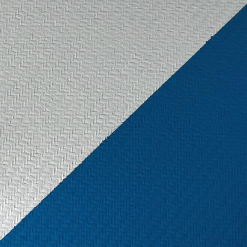 Slamotex Glasfasertapete, Glasgewebetapete W60, Hochwertige Fieberglastapete 25m2, Farbe: Rohweiß im Bautex Stil