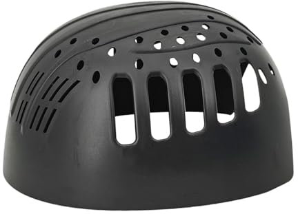 Generic Bump Cap Insert Anti Collision with Venting Black Lightweight Cap Liner