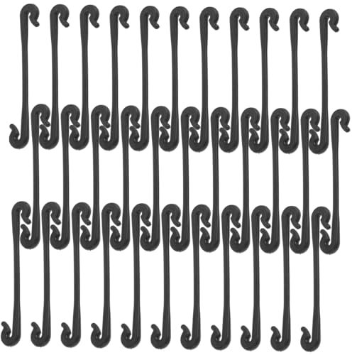 HAWILLOSCH 100pcs Tie Wire for Garden Plants Plastic Vine Support Clips for Grape Trees Apple Trees and Climbing Plants Stem Clips for Outdoor Use