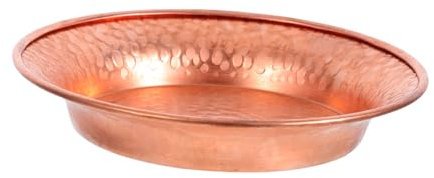 Holibanna Cuenco Decorativo Martillado Mano De Cuenco De Ofrenda Budista De Mesa Para Uso Como Bandeja De Joyería o De Incienso Para Decoración De Interiores