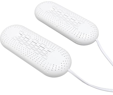 Generic Séchante de Chaussures, Bottes de Chaleur Sûre Petit Séchoir de Chauffage contrôlé pour Extérieur (Prise UE)
