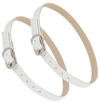 Bdfgh 2 pezzi di ricambio cinturino alla caviglia per tacchi regolabili accessori per tacco alto per scarpe da donna cinturini alla caviglia cintura elastica di ricambio in pelle