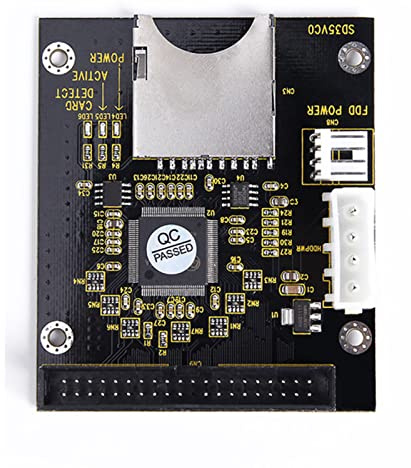 SD Card to IDE 3.5 Male Interface Adapter Large 4Pin Power Connector SD Card to IDE Adapter Accessory New