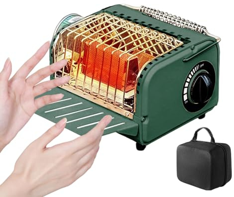 Stufa Per Riscaldare La Tenda 1200W Stufa A Gas Portatile Con Borsa Di