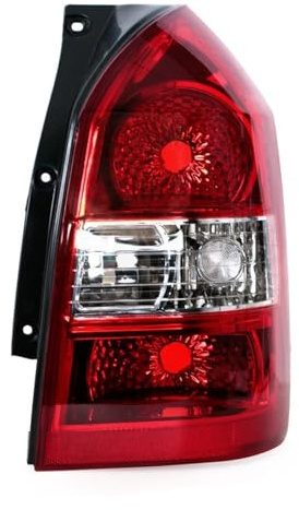 SCARXUSV Faros Traseros Coche Carcasa Luz Trasera Reversa Freno Sin Bombilla Para Hyundai Para Tucson Suv JM(1 derecho.)