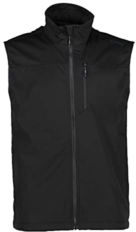 CMP Chaleco Softshell Ligero 30a9317 Chaleco, Hombre, Nero, 54