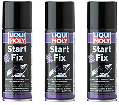 ILODA 3X Original Liqui Moly 200ml Start Fix Start-Hilfe Kalt-Start Spray 1085