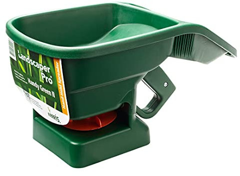 ICL Handstreuer Universal Garten Streuer für Dünger und Rasensamen HandyGreen II