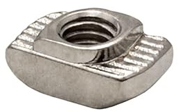 KLAK 20 - Hammermutter Nutenstein M4 Nut 6 für Aluprofil 20-er - 100 Stück