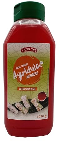 Yang-Tse - Salsa Agridulce, Salsa Japonesa, Condimento para Wok, Apta para Veganos - 1030 g
