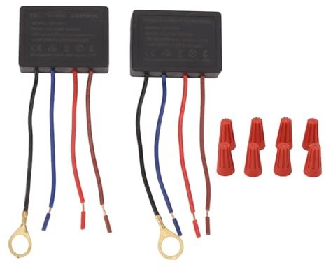 Kit de Réparation de Lampe Tactile Variateur Capteur 3 Voies 20W-100W Remplacement Lampe Incandescence 3W-25W