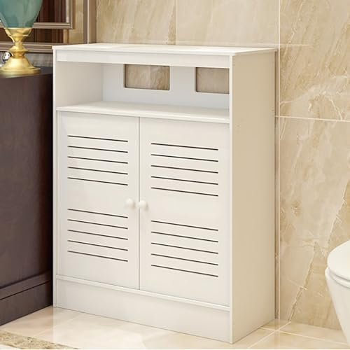 Cubre Radiadores Blanca Moderna, con Estante y Panel Decorativo, Cubre Calefacción Tapa para Estufa de Pared Estante Mueble Rústico, para Sala de Estar Dormitorio(82x90x20cm/32.28x35.43x7.87in)