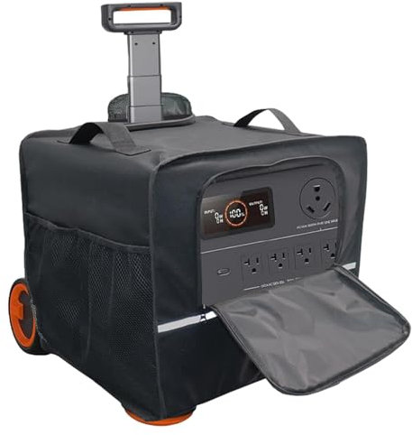 Cubierta para tienda de campaña para generador al aire libre - Resistente al polvo y al agua | Refugio de lluvia multifuncional para generadores inversores, energía solar y equipos portátiles con bols