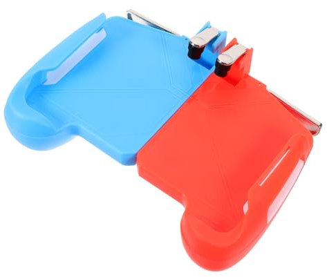 HOMSFOU Praktischer Game Controller und Joystick für Handy aus Kunststoff mit Rotem Design Zubehör für Handyspiele zur Verbesserung der Spielerfahrung Smartphones