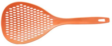Cucchiaio a fessura per schiumarola in plastica da 2 pezzi, cucchiaio con manico lungo, colino, cucchiaio, colino per pasta, per cucinare in cucina (-3118240000512)