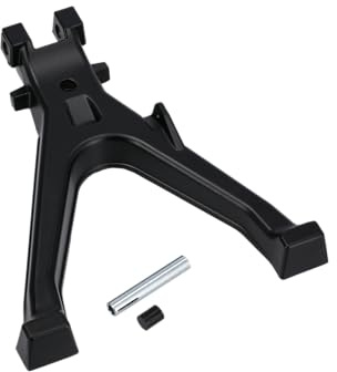 Kippständer 1,5cm verlängert, U-Profil, Schwarz - für Simson S51, S50, S70,
