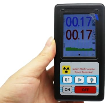 Kit contatore Geiger fai da te assemblato di rilevamento delle radiazioni Rilevatore di radiazioni nucleari a tubo Miller(BR-6)