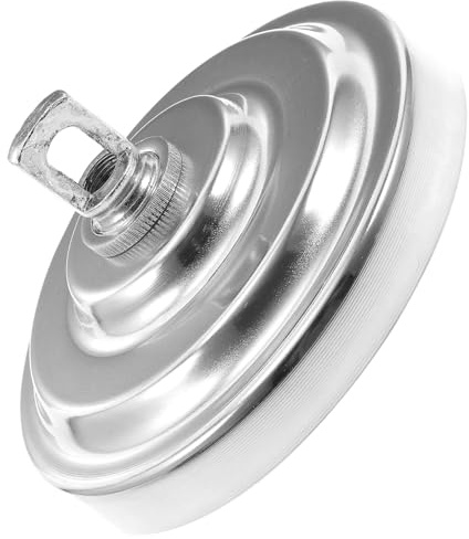 OSALADI Piastra di Copertura del Soffitto in Metallo Lucido per Lampadario a Baldacchino Kit per Baldacchino da Soffitto Resistente Staffa di Montaggio ad Arco Accessorio per