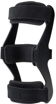 Fxzqgnh Rodillera Ortopédica Profesional para Control de Hiperextensión Dispositivo de Estabilización con Diseño Ergonómico Adecuada para Rehabilitación Y Eje, S
