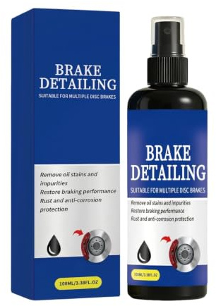 Bremsenreiniger Spray | 100 ml Geräuschreduzierender Entfetter - Fahrrad Bremsenreiniger - für Reifen Motor Fahrrad Motorrad Kfz Außenkette