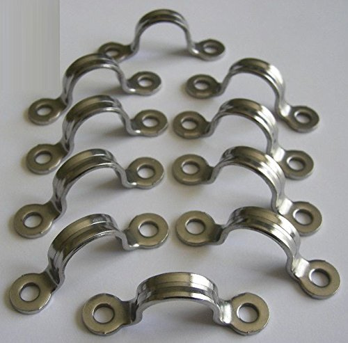 Pontet embouti Moulé Centrale 12mm INOX 316 (Lot de 10 Pièces)