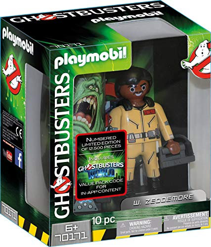PLAYMOBIL Ghostbusters 70171 Sammlerfigur W. Zeddemore, Ab 6 Jahren