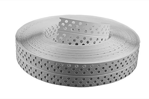 HEXIM Eckschiene aus PVC Kunststoff - Eck & Abschluss Profil - (225 Meter) Winkelprofil Eckleiste Kantenschutz Trockenbau innen & außen Abschlussleiste