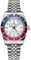 ADDIESDIVE GMT Herrenuhr wasserdichte leuchtende Analoguhr AD2044 Edelstahluhr