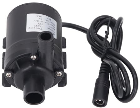 Tauchpumpe 200GPH 800L/H, Extrem Leise Springbrunnenpumpe, Kleine Tauchpumpe für Teich, Wasserspiel, Aquarien, Hydrokultur, Innen- oder Außenbrunnen
