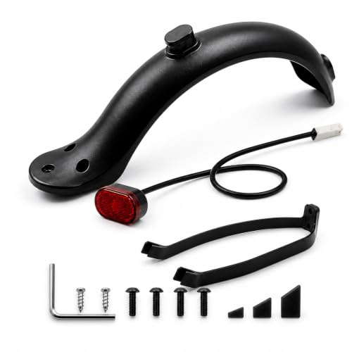 Xiciki Garde-Boue Trottinette Electrique, Garde Boue Arrière de Electrique Scoote avec Support en Métal pour Xiaomi M365, M365 Pro, M365 1S, M365 Pro 2 Electric Scooter Gardeboue Accessoires