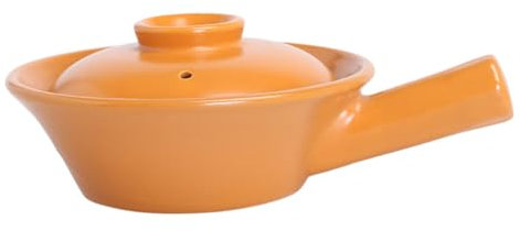 ABOOFAN Casserole Dish Pot Small Ceramic Soup Pot Handle Home Cooking Gadget Safe