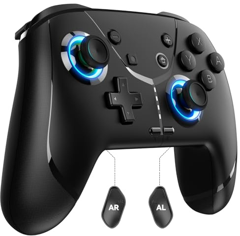 GMBACK Wireless Switch 2 Controller for Nintendo Switch 2/1/Lite/OLED, Bluetooth Game Controller for iPhone/Android/PC/Steam/Mac/iPad/TV with Loop Macro/Vibration/Motion Control/Turbo/800mAh Battery