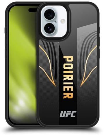 Head Case Designs Sous Licence Officielle UFC Kit De Chasse Dustin Poirier Coque en gel renforcée [Protection de Qualité Militaire] Compatible avec Apple iPhone 16
