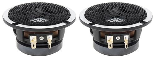 Paire de haut-parleurs de milieu de gamme automobile haute sensibilité conçus pour une utilisation durable et une sortie sonore riche et des performances durables