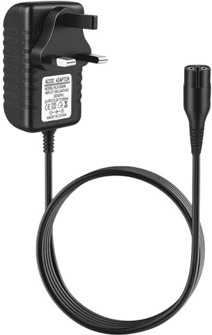 Charger for Karcher Window Vac Cleaners 5.5V Compatible with WV50, WV1, WV1 Plus, WV2, WV2 Plus, WV5, WV5 Premium, WV55, WV60, WV70, WV75 Plus Replacement Power Cable Plug Power Lead 1.5m Line length