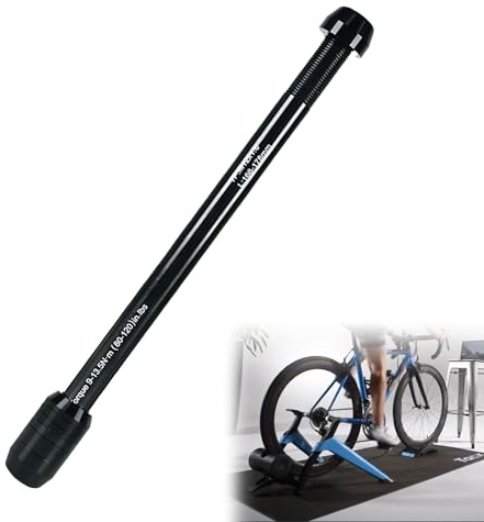 Rollentrainer Fahrrad Steckachse M12 x 1.0 Steckachse Fahrradanhänger | Gewindesteigung 166 bis 178 mm, Steckachsen Adapter Rollentrainer für Fahrradtrainer Indoor Rennrad Mountainbike
