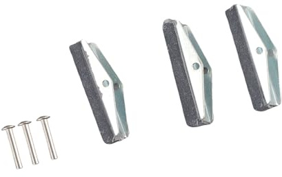 GLOGLOW Piedras de Afilar y Piedra de Amolar, Piedras de Repuesto para Cilindro de Motor, 3 Piezas para Desglasar, Mantenimiento del Motor, Reparación de Bricolaje, Juego de de Afilar de Cilindro de