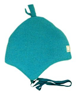 Pickapooh Mütze aus 100 % Merinowolle, für Babys, Jungen, Mädchen, Kinder, Fleece, Ohrenklappen