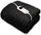 Dreamcatcher Black Heated Throw Electric Blanket, 160 x 120cm Heated Blanket Machine Washable Soft Micro Fleece Electric Throw Overblanket with 9HR Timer and 9x Control Heat Settings
