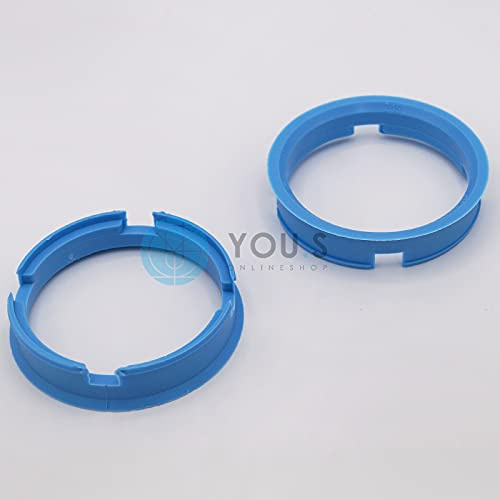2 x ZENTRIERRINGE DISTANZRING für ALUFELGEN Z15D 72,6-64,1 mm Brock, Keskin, Tuning, Motec, Oxigin, RC, Tomason, Wheelworld, Advanti
