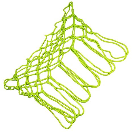 Toddmomy 3pcs Fluorescent Basketball Net for Outdoor Use Basketball Mesh and Boys and Girls Play