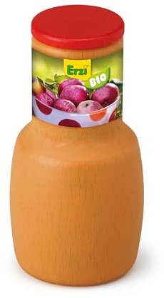 Erzi 18083 Apfelsaft aus Holz, Kaufladenspielzeug für Kinder | Kaufmannsladen, Rollenspiele, Kreative Spielwelten gestalten