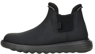 HEYDUDE Branson W Classic - Scarpe Donna Slip-On Stivaletti, Black, 36