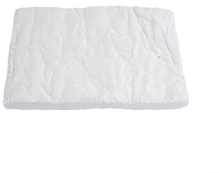 Esponja de cerámica, manta para chimeneas, hornos de chimenea y quemador de gel, aumenta la vida útil de la chimenea (30 x 20 x 3 cm)