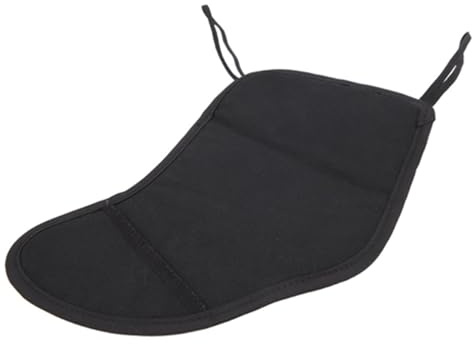 Fdit Violin Chin Rest Pad, Soft Cotton Sponge Cover Protector for 4/4 3/4 1/2 1/4 1/8 Violin Musical Instrument Accessory