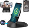 GJFJTC Hidden camera Spy camera WiFi Wireless Charger, Security Spy Cam Motion Activated,HD1080P/4K (Rotate Lens) with 250°Viewing Angle, camaras espias ocultas for Home Office Security(2.4/5G)