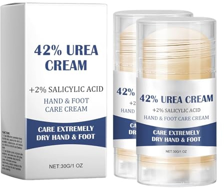 Crema idratante e anti-cracking, crema idratante per piedi, piedi molto asciutti, balsamo per il tallone allevia il prurito per piedi secchi, screpolati, talloni, gomiti (2)