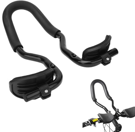 Manico di riposo per biciclette, a forma di mountain bici manico a pinza del braccio braccio supporto in lega in lega di rilassamento del pollice in alluminio per mountain road